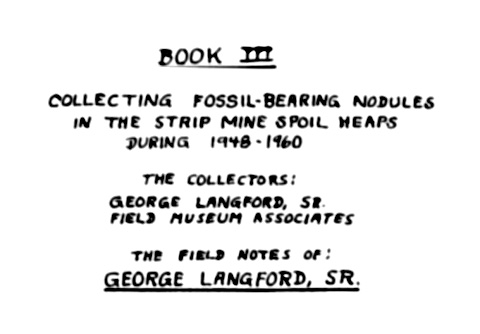 Title page - Book III - 1948-1960 - George Langford, Sr.