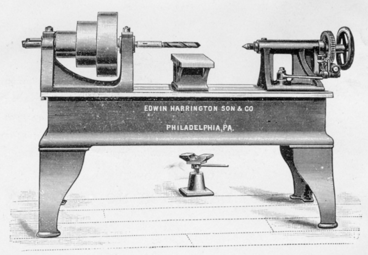 Edwin Harrington Drilling Lathe pages 54-55