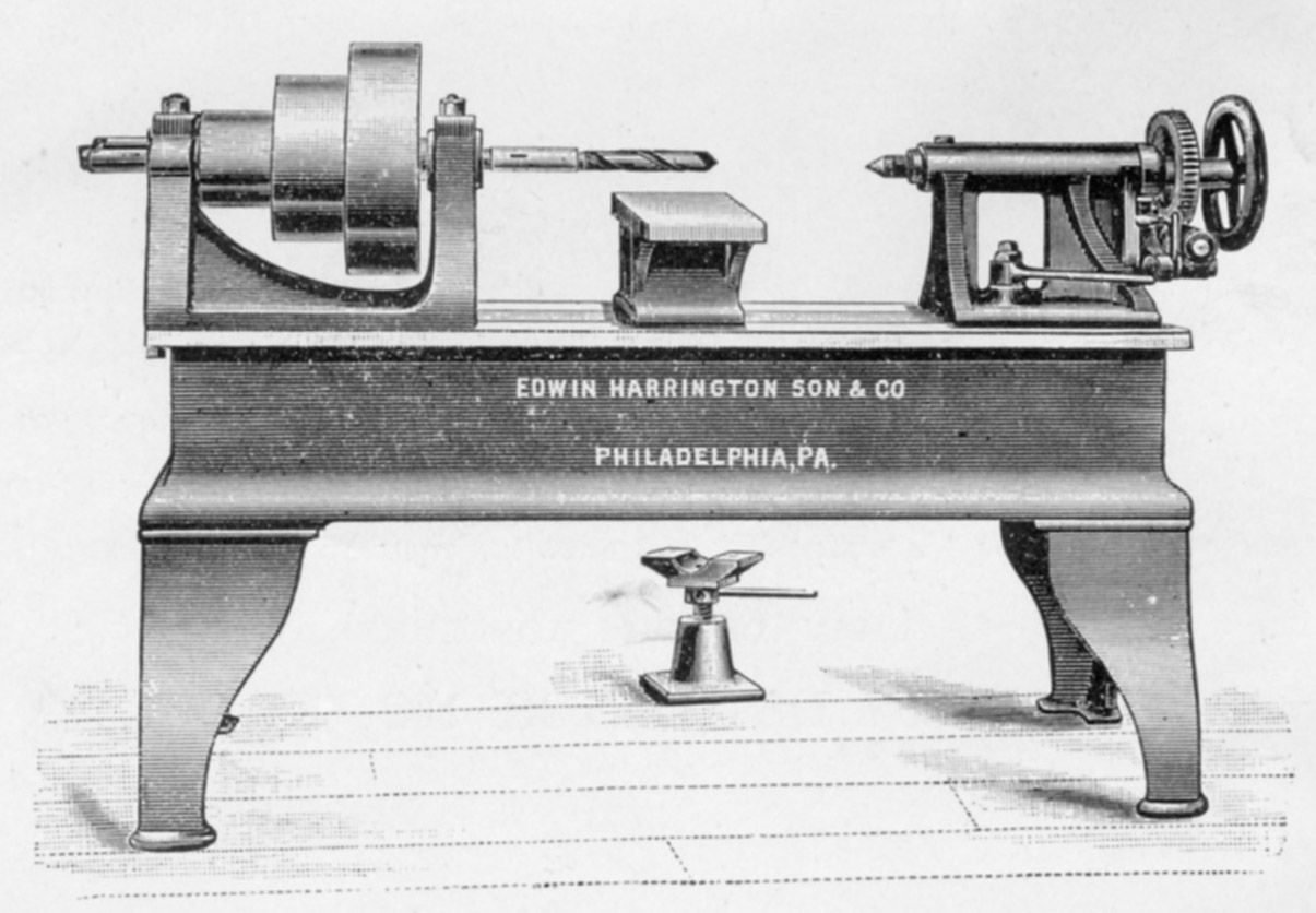 Edwin Harrington Drilling Lathe pages 54-55