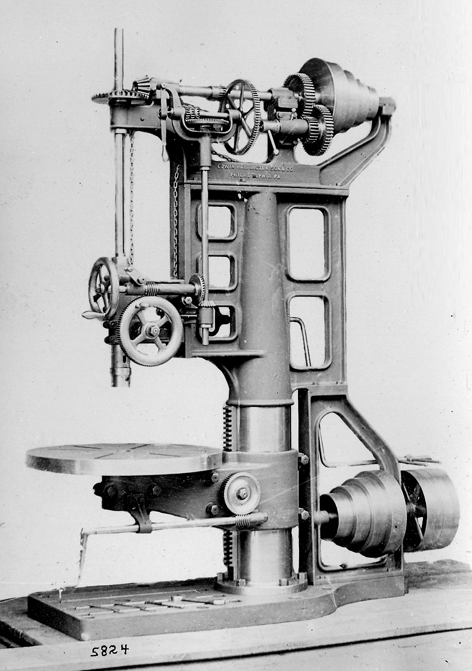 Edwin Harrington B--36-Inch Drill Press, pages 72-73