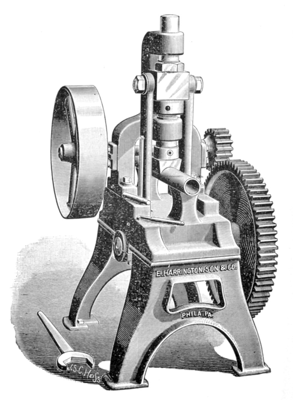 Edwin Harrington Pipe Straightener, pages 115-116