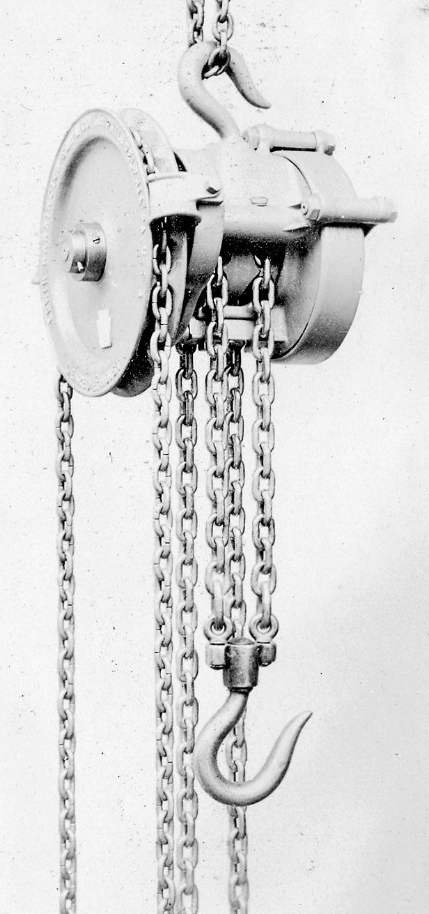 Edwin Harrington Patent Quick Lift Geared Hoists, page 133