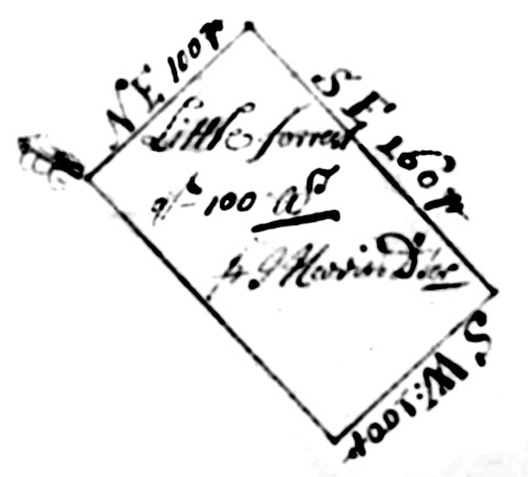 Surveyor's plat for Certificate No.327, Kent County, Maryland