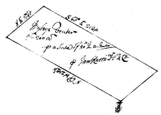 Surveyor's original Plat, Certificate No.348, Kent County, Maryland