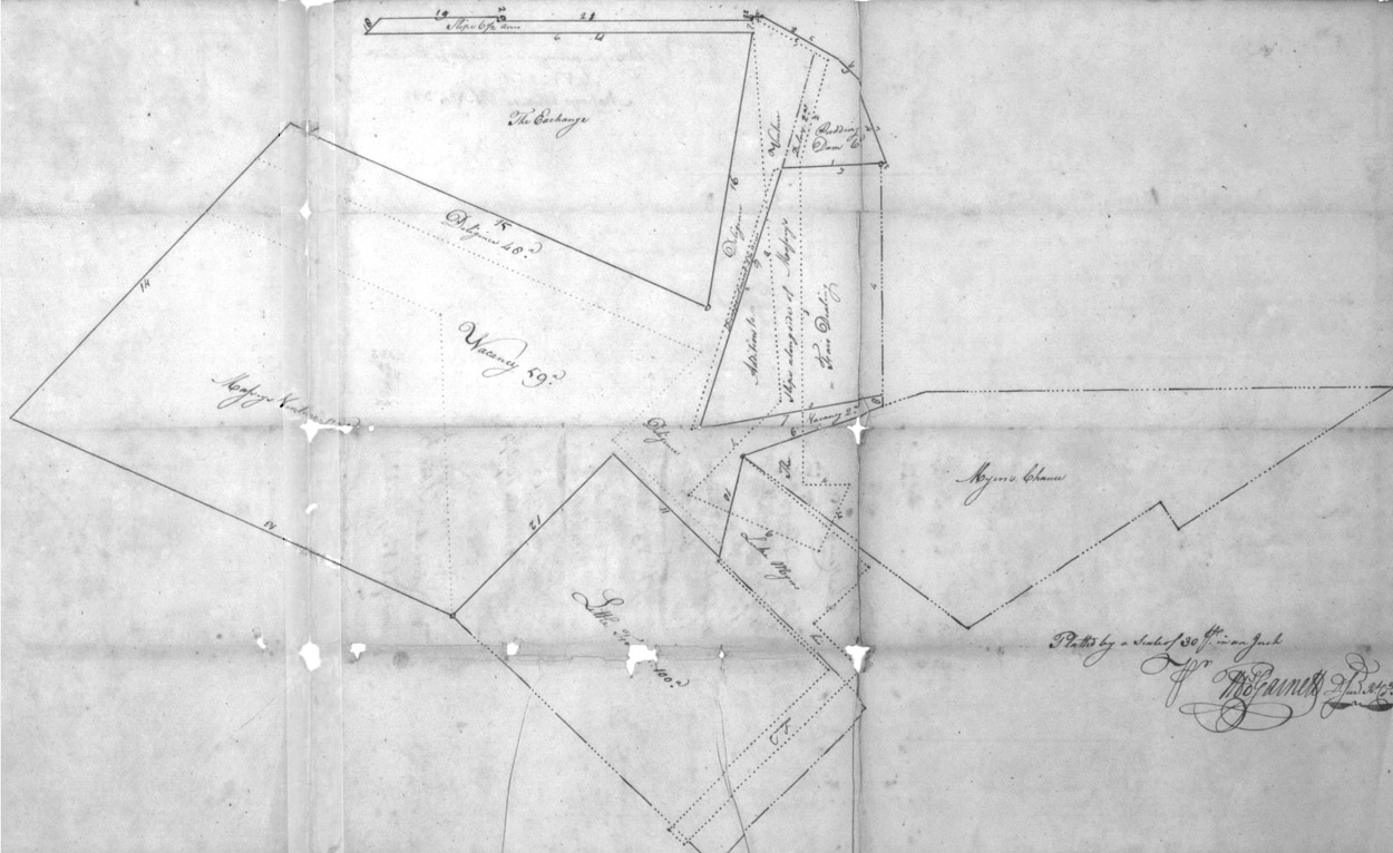 Surveyor's Plat for Certificate No.349, Kent County, Maryland