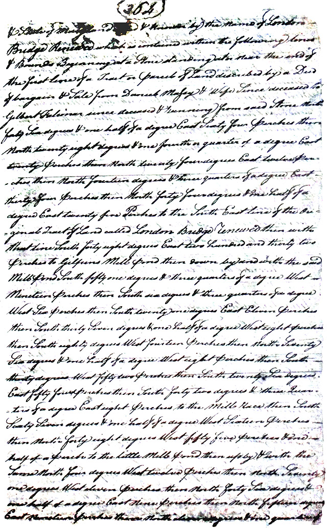 Maryland Land Records, Kent County, Daniel Massey to John Comegys &Elizabeth, his wife, March 22, 1800