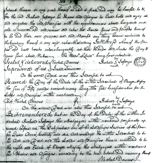 Samuel Ridgeway to Eleazer Masssey July 13, 1774