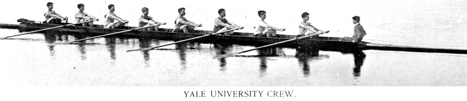 Yale University Crew in Home Waters 1896