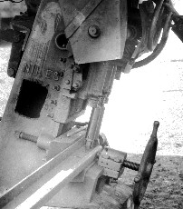 Drilling new bolt holes - Machine Detail