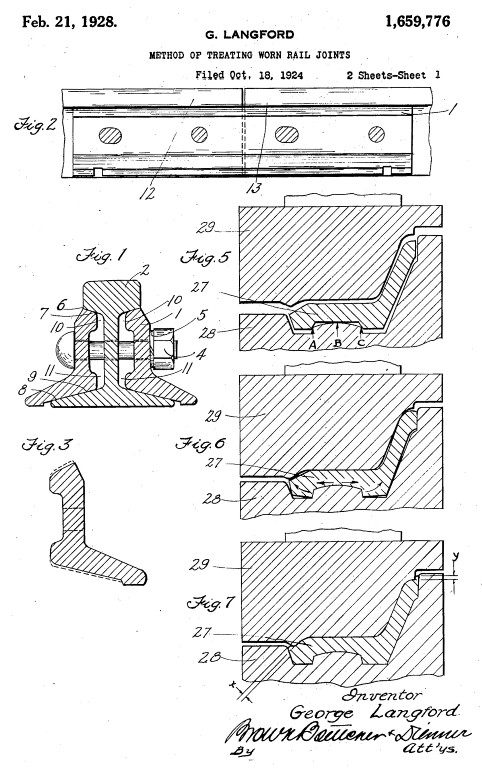 U.U. Patent No. 1,659,776, Page 1