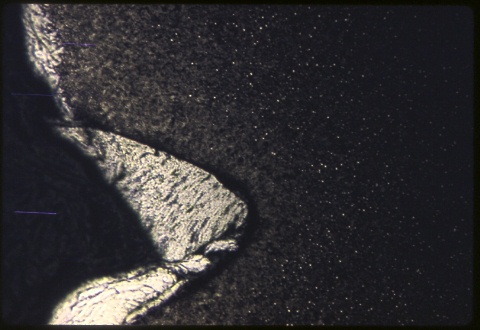 High carbon tap at 200X etched