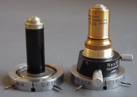Next to a standard B&L 41X objective