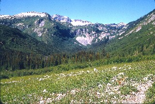 Miners Ridge at Cloudy Pass September 1968