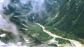 Another great view of the head of the valley below Whatcom Peak