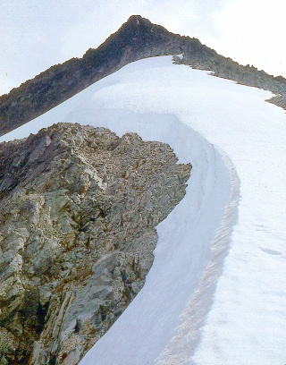 Looking up the route to Whatcom Peak September 1968