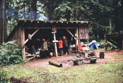 Tapto Shelter, North Cascades, September 1968