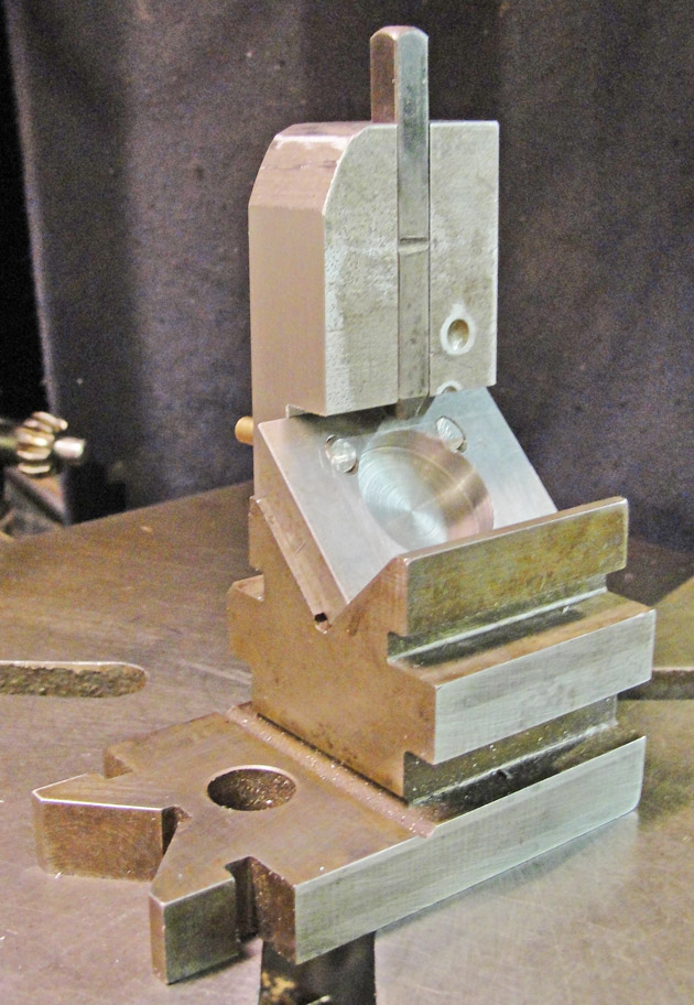 Subpress for numbering the top slide feed dial