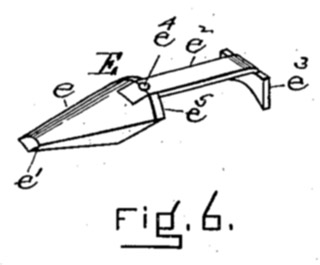 Assembled version of the coil-spring jaw and retainer