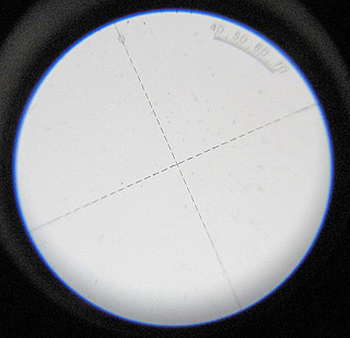Crosshairs - top section