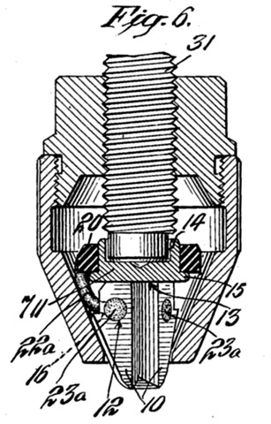 Jacobs Patent No. 2,683,041 chuck design