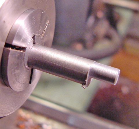 Eccentric cam machined