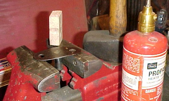 Setup of breast pad prior to bending