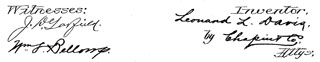 L.L. Davis US Patent No. 432,180