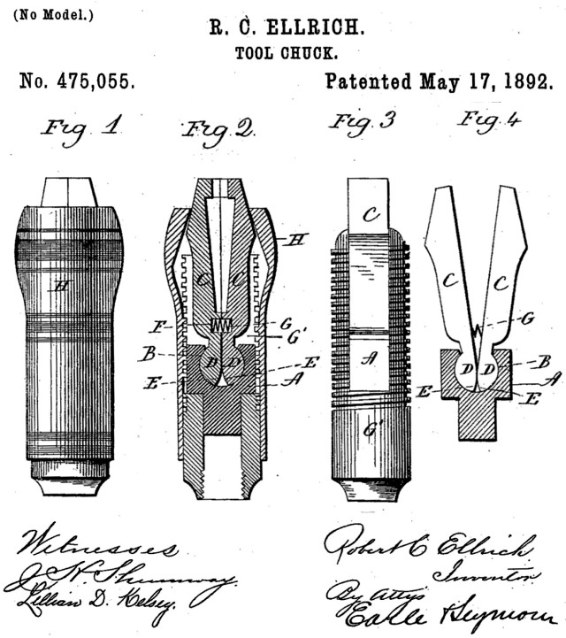 US Patent No. 475,055 by Robert Ellrich