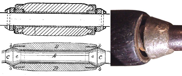 Patent drawings and actual arrangement