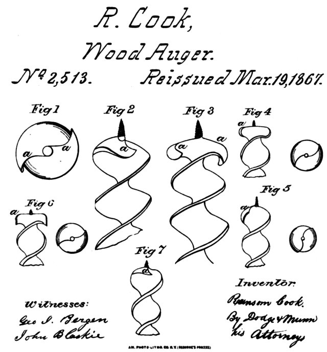 Page 1 of US Patent No.RE2,513