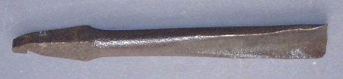 Blacksmith-made plug cutter, unmarked