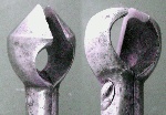 Business end, two views