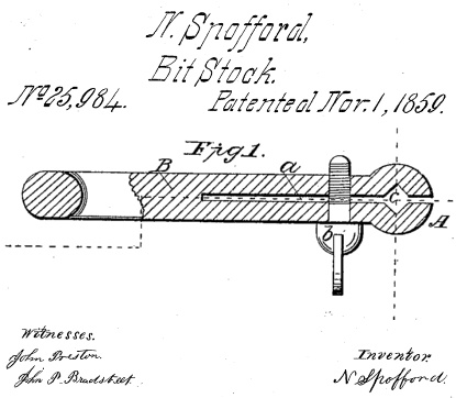 Spofford's US Patent No. 25,984