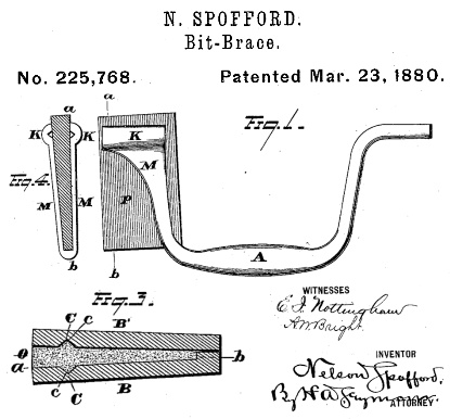 Spofford's US Patent No. 225,768
