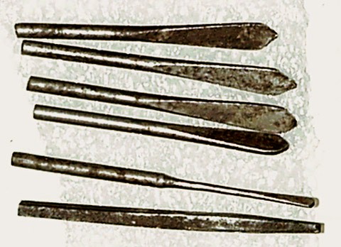 Diamond points found in Drill 592's magazine