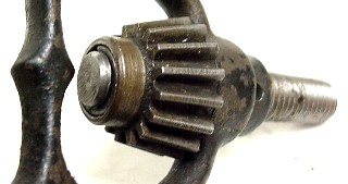 Pinion assembled
